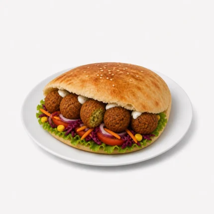 Falafel im Taschenbrot