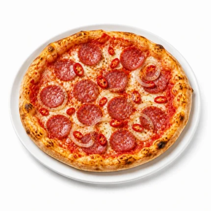 Pizza Diavolo (scharf)
